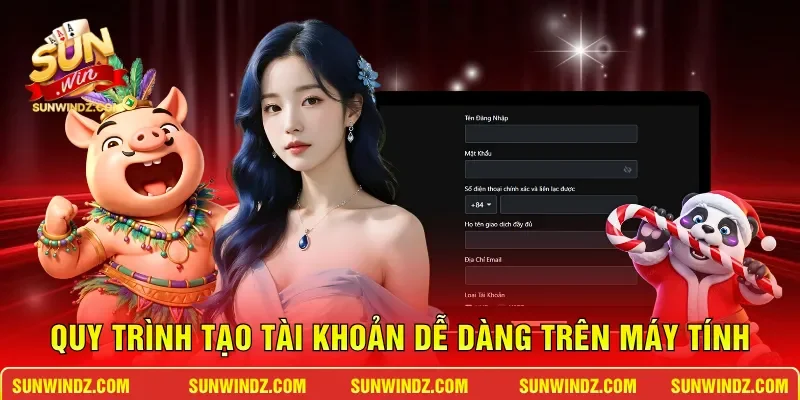 Đăng Ký SUNWIN - Hướng Dẫn Thiết Lập Tài Khoản Cổng Game 3 Sunwin Quy trình tạo tài khoản dễ dàng trên máy tính